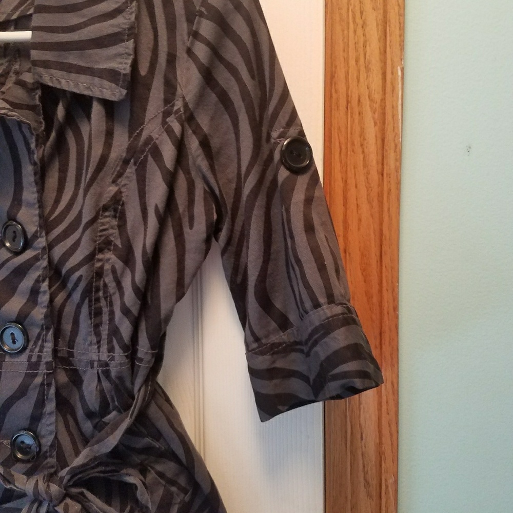 Zebra print jacket - Picture 3 of 5